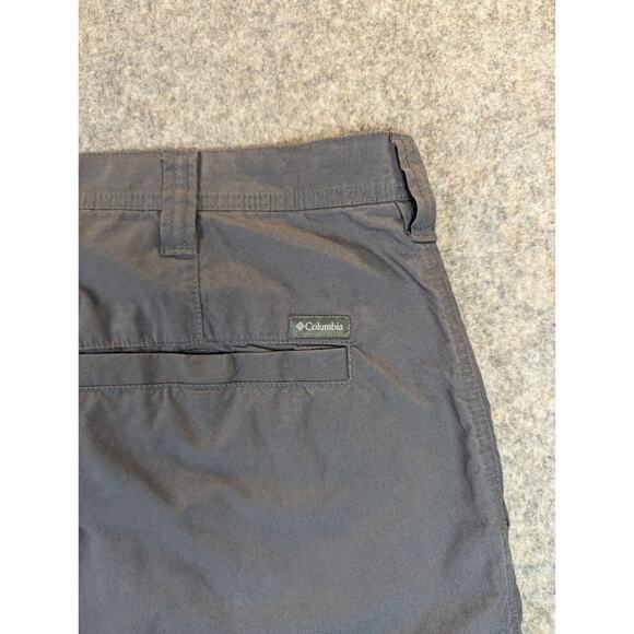 Columbia Chino Shorts 40x8 Men's Performance Outdoor 100% Cotton Shell Navy - Picture 8 of 9